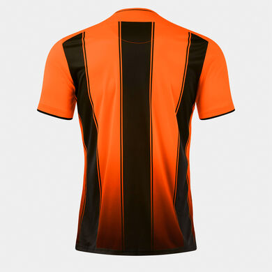 Tricou cu m&acirc;necă scurtă bărbaȚi Tiger VIII portocaliu negru