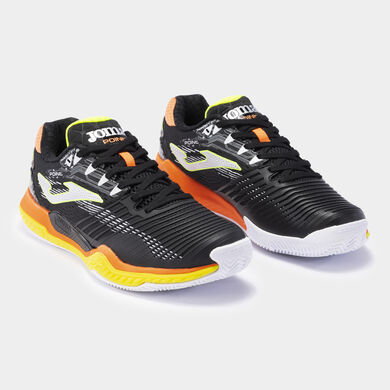 Zapatillas T.Point 23 clay hombre negro naranja