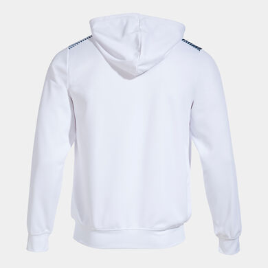 Giacca con cappuccio uomo Eco Supernova bianco blu navy