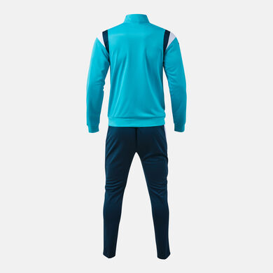 Fato de treino homem Terra azul-turquesa fluorescente azul marinho escuro