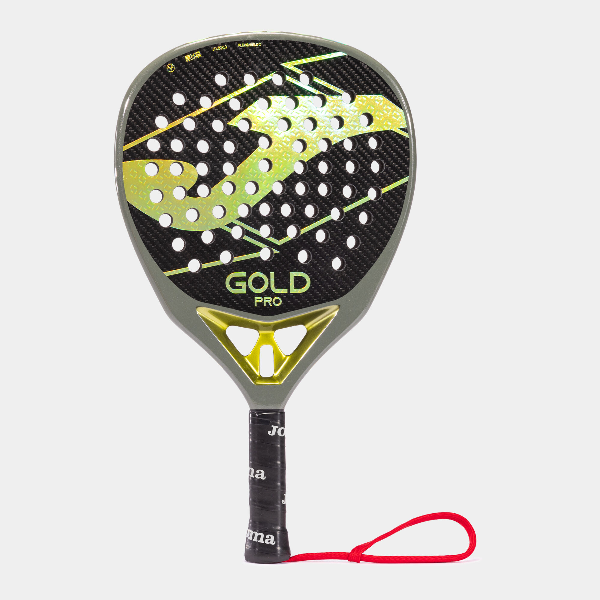 Padel racket Gold Pro green yellow