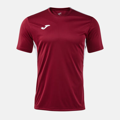 Camiseta manga corta hombre Winner IV burdeos gris