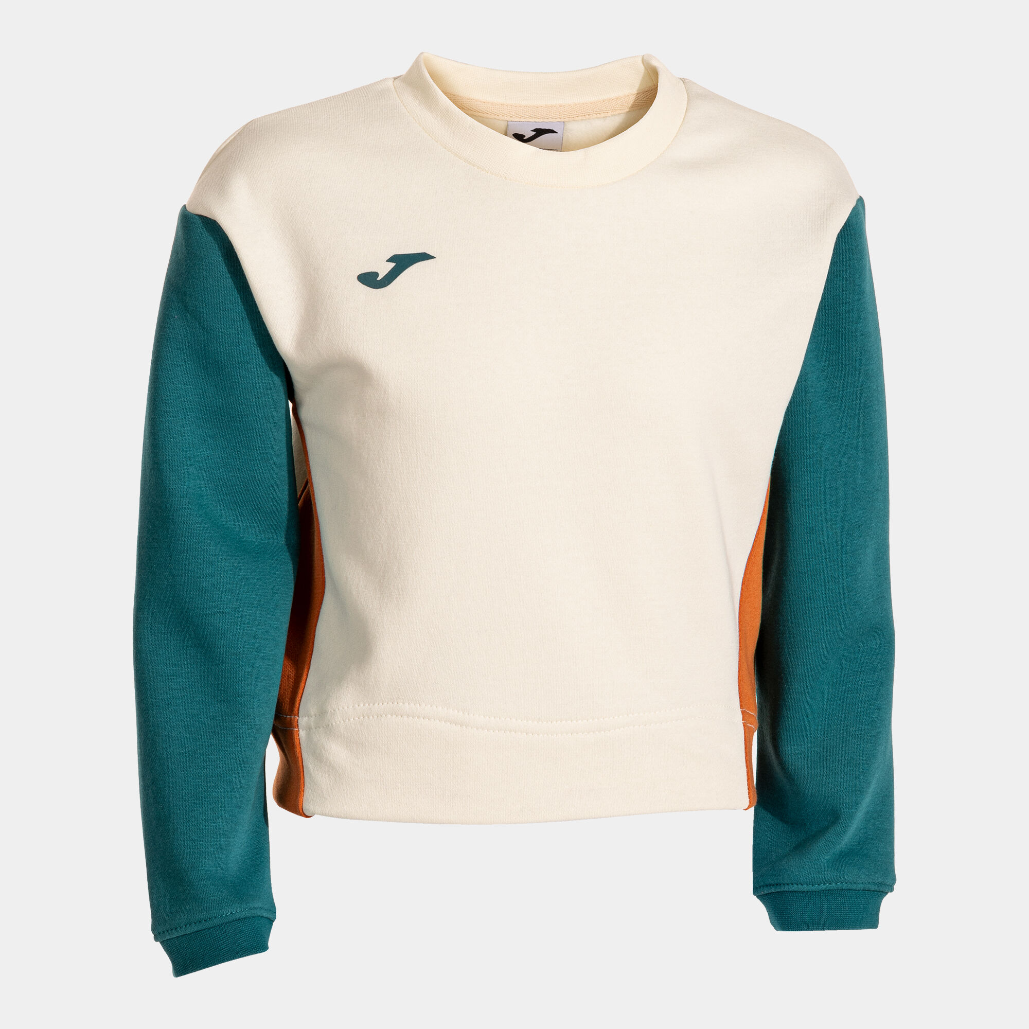 Sweatshirt junior Stripe Adventure beige blue orange