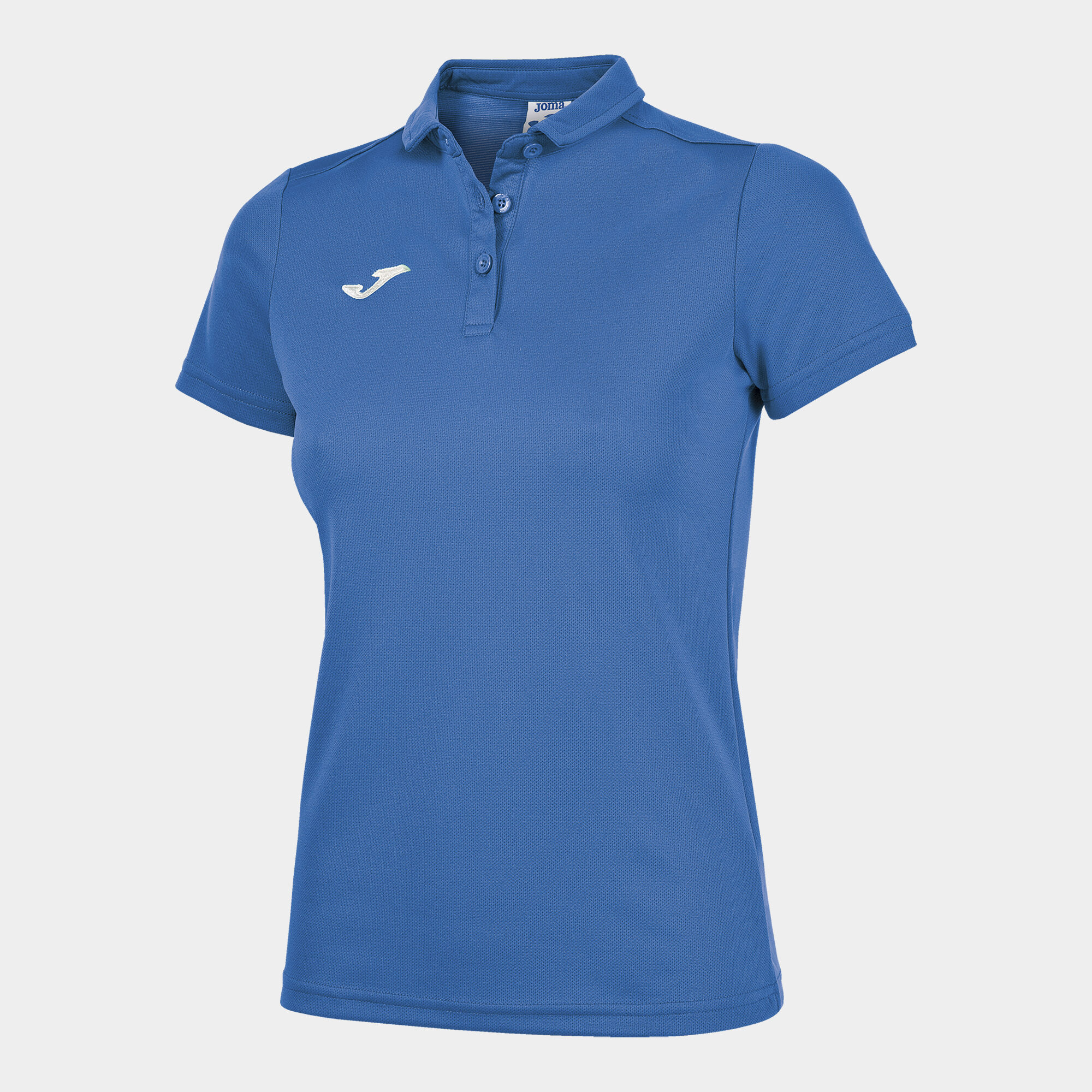 Polo shirt short-sleeve woman Hobby royal blue