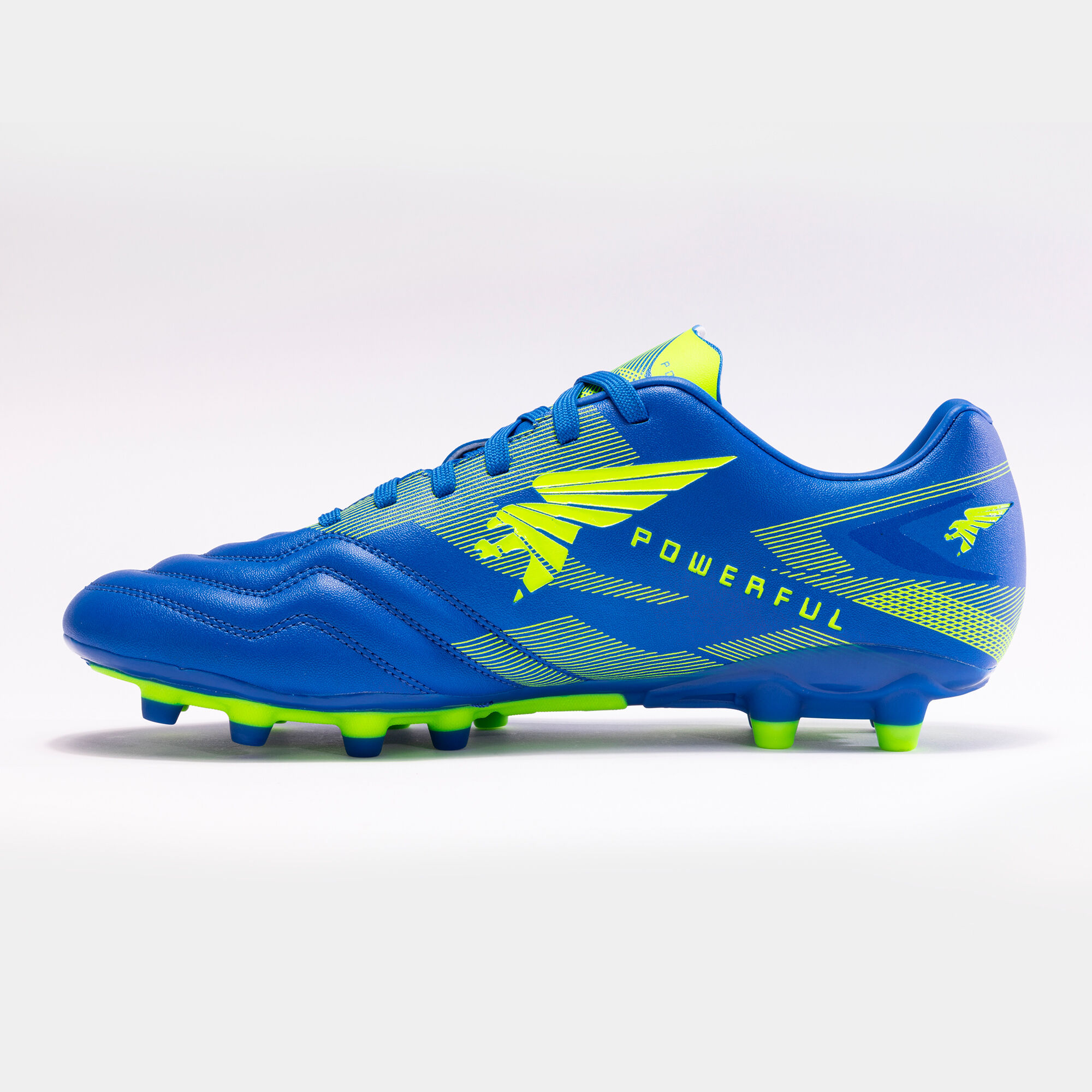 Football boots Powerful 24 artificial grass royal blue