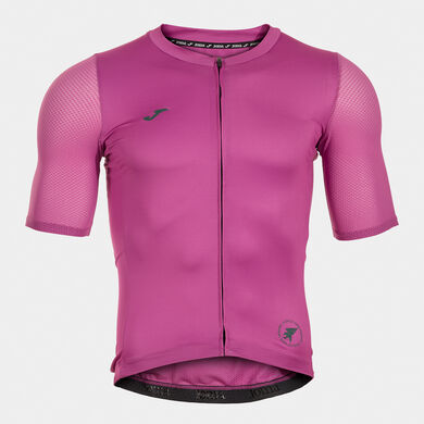 Cycling jersey unisex Crono fluorescent pink