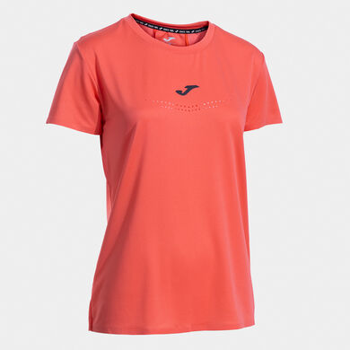 Shirt short sleeve woman R-City coral