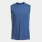 Camiseta sin mangas hombre Indoor gym azul
