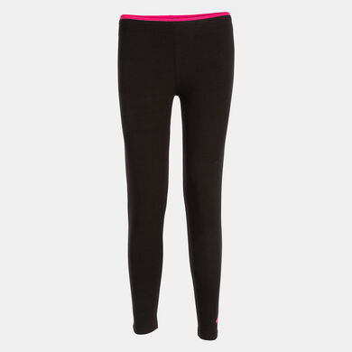 Mallas largas mujer Lion negro fucsia