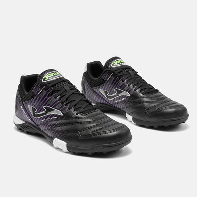 Botas f&uacute;tbol Maxima 26 moqueta - turf negro fucsia