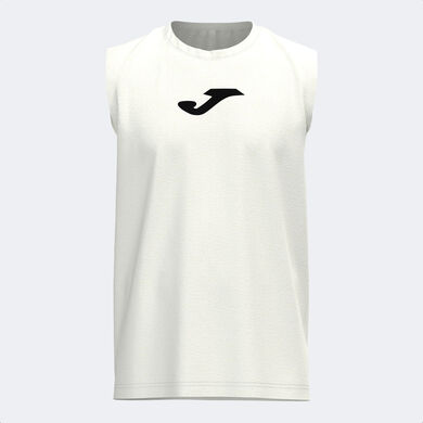 Camiseta sin mangas hombre Challenge blanco