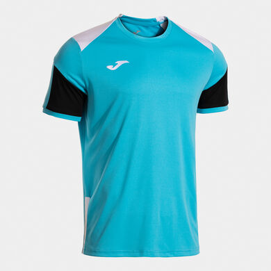 Maillot manches courtes homme Danubio turquoise noir