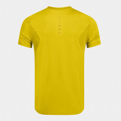 Shirt short sleeve man Indoor Gym yellow