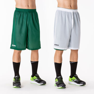 Pantaloncini uomo Rookie verde bianco