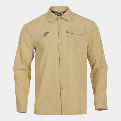 T-shirt de manga comprida homem Explorer Deva castanho