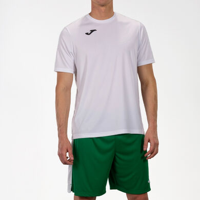 Shirt short sleeve man Combi white