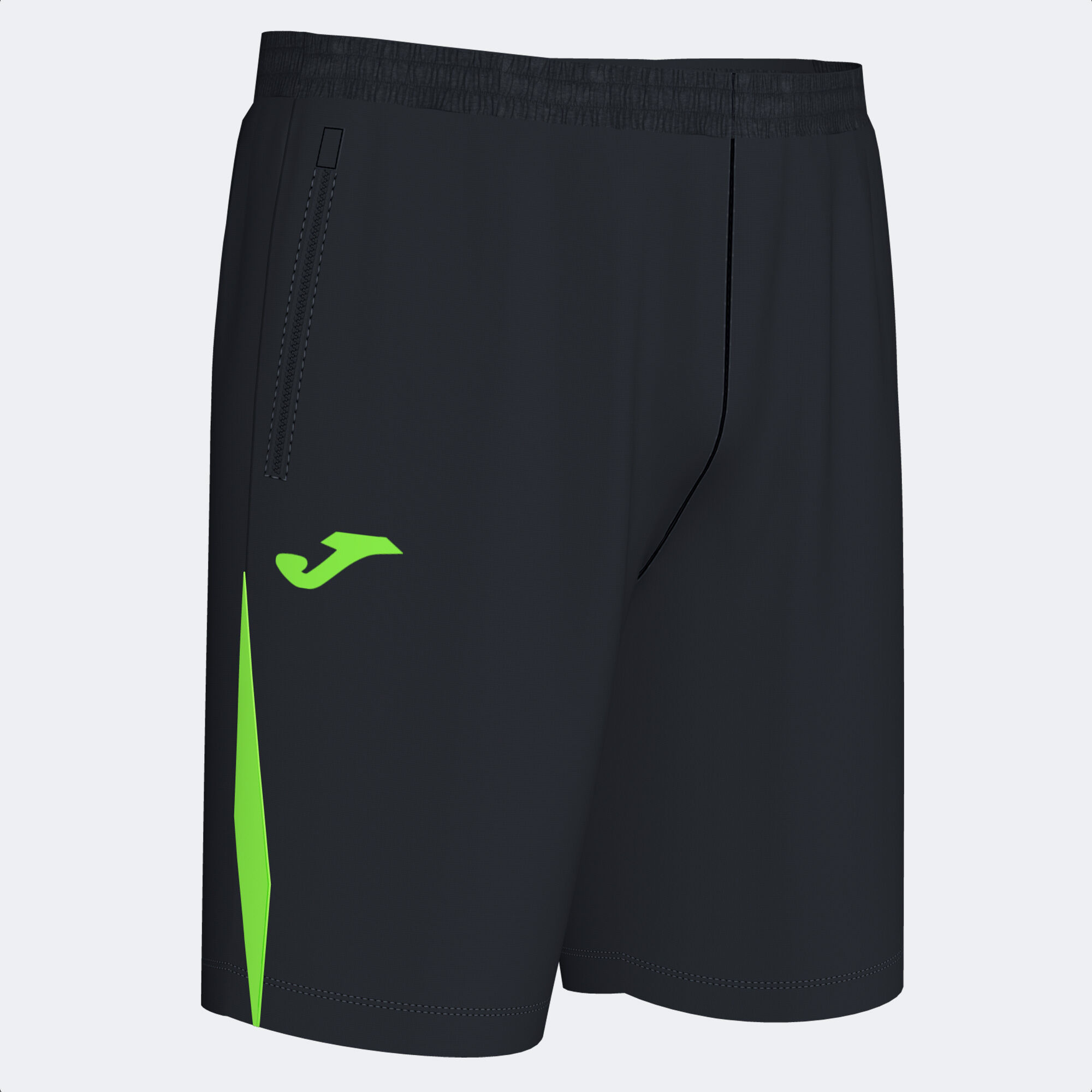 Bermuda shorts man Championship VII black fluorescent green