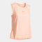 Camiseta sin mangas mujer Breath naranja