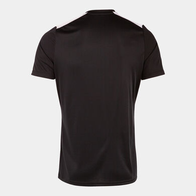 Shirt short sleeve man Championship VII black white