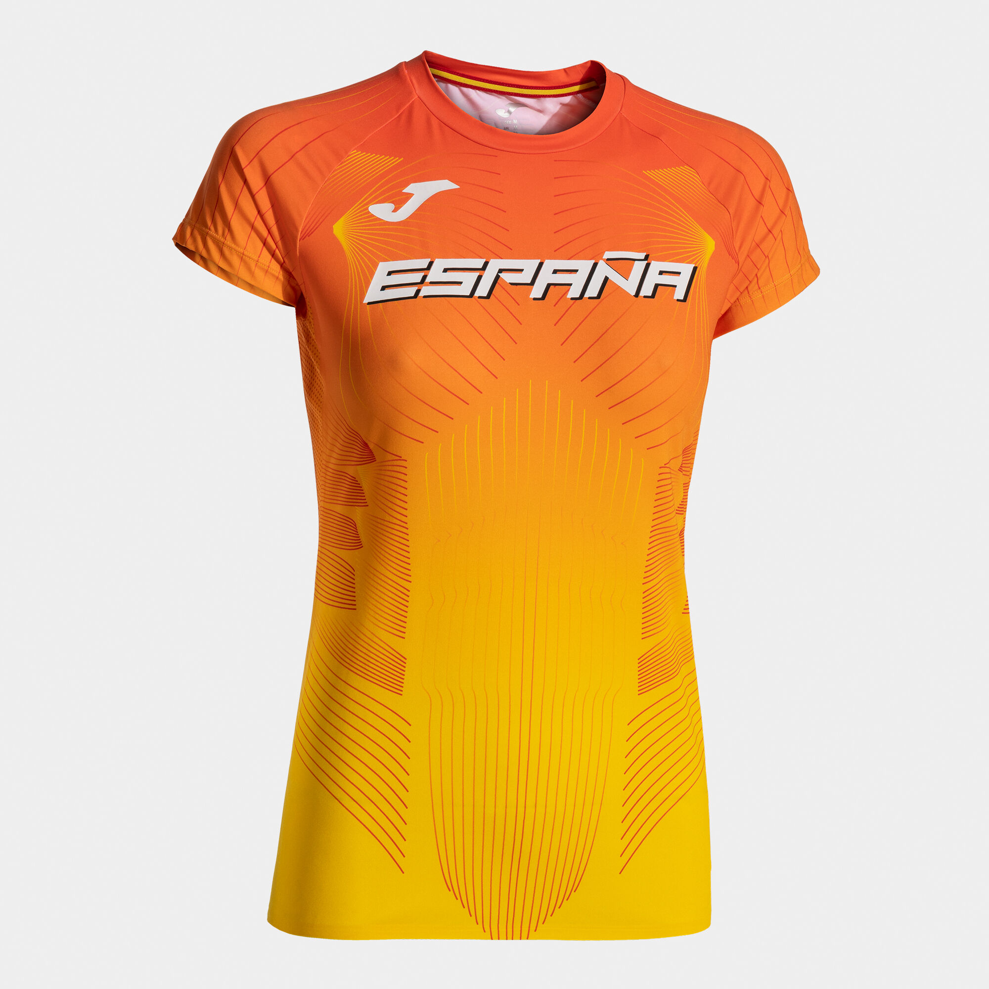 Shirt short sleeve warm up Royal Spanish Athletics Federation woman