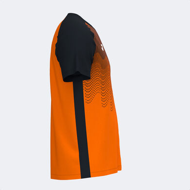 Camiseta manga corta hombre Tiger VI naranja negro