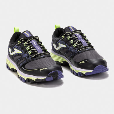 Pantofi sport trail Sima Jr 25 junior negru mov