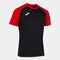 Shirt short sleeve man Teamwork black red