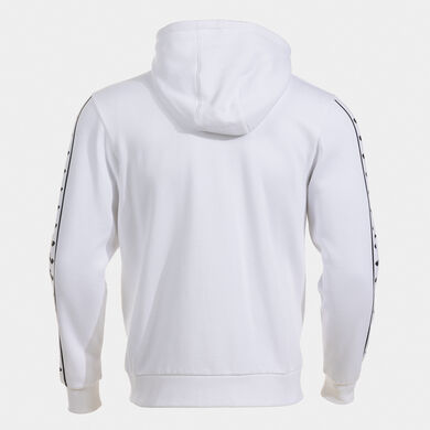Veste à capuche homme Icono Street blanc noir