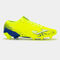 Botas fútbol Gol 25 terreno firme FG amarillo flúor