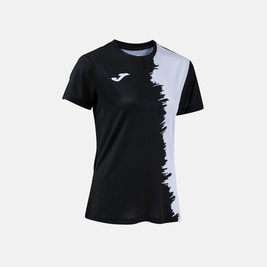 Shirt short sleeve woman Picasho black white