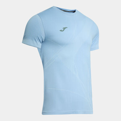 Tricou cu m&acirc;necă scurtă bărbați Iconic albastru