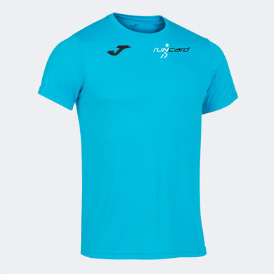 Maglia a manica corta unisex Runcard turchese