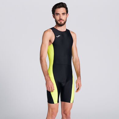 Salopeta sport bărbaȚi negru galben