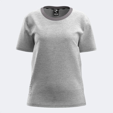 Camiseta manga corta mujer Urban Aesthetics  gris melange