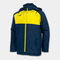 ANORAK HOMME ANDES BLEU MARINE JAUNE