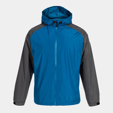 Rainjacket man Explorer blue dark gray