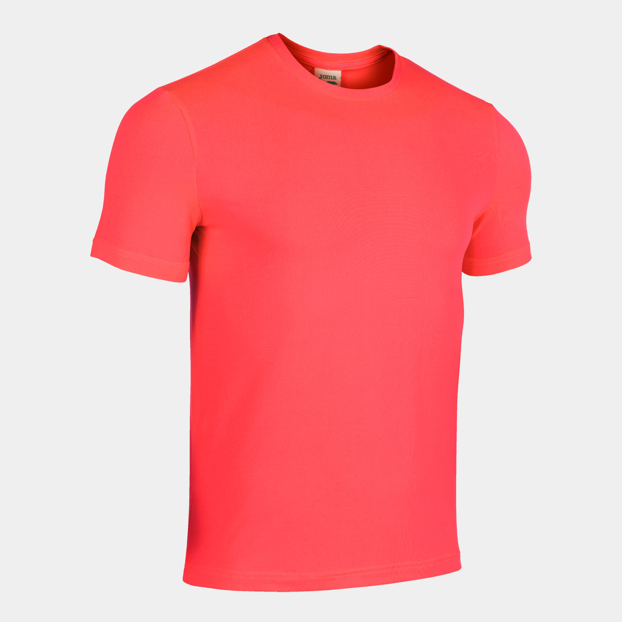 Shirt short sleeve man Sydney fluorescent coral