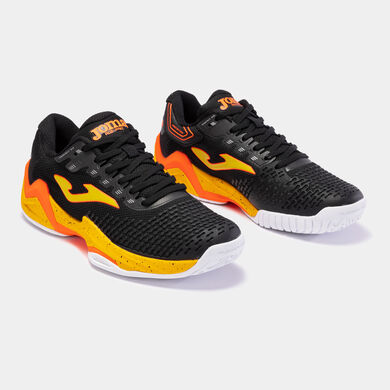 Zapatillas T.Ace 23 pista dura hombre negro naranja
