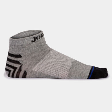 Chaussettes homme Gamma gris melange noir blanc