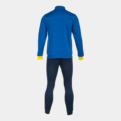 Survêtement homme Derby bleu roi jaune