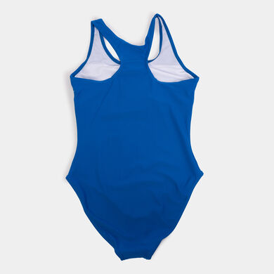 Swimsuit woman Lake II royal blue white