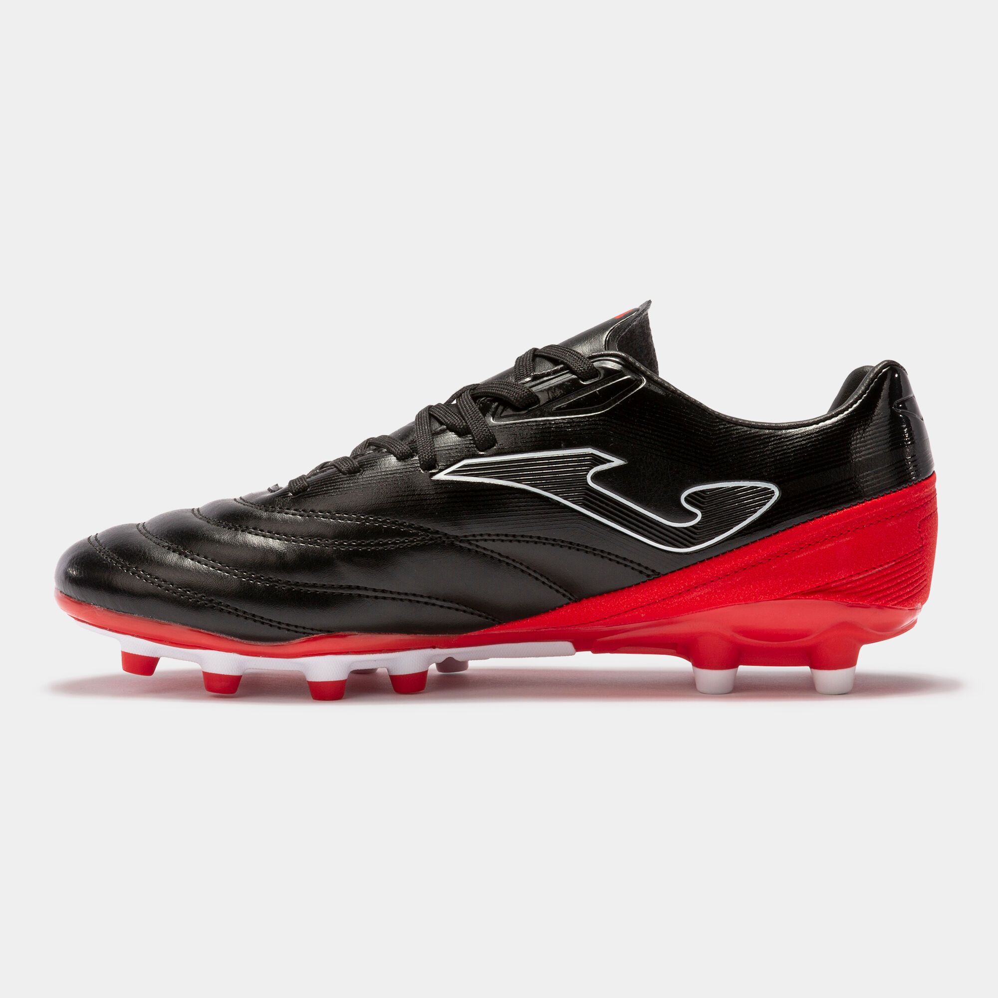 FOOTBALL BOOTS N-10 22 FIRM GROUND FG BLACK RED