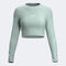 Langarmshirt frau Step grün