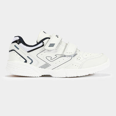 Pantofi sport casual W.School Jr 23 junior alb bleumarin
