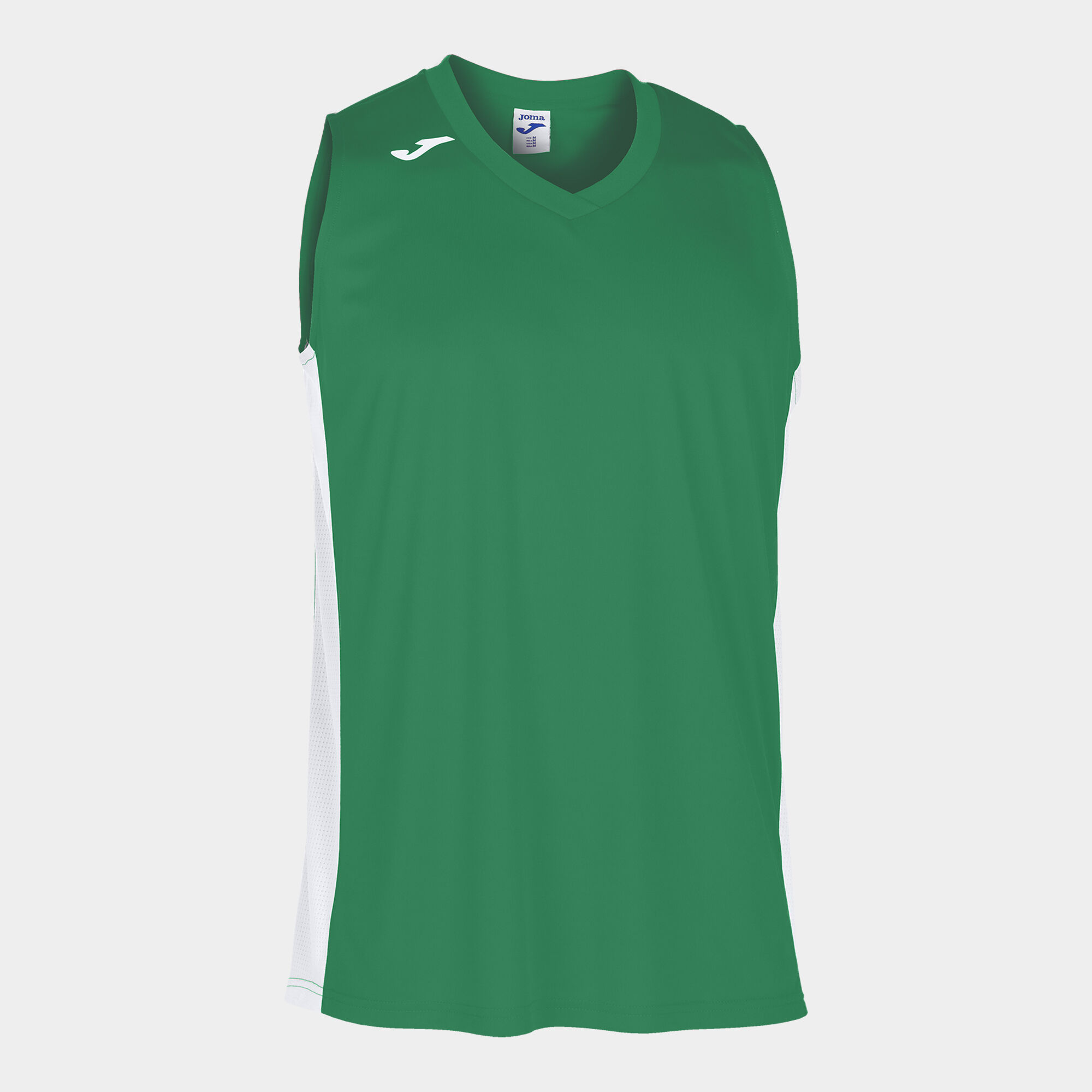 Koszulka bez rękawów mężczyźni Cancha III zielony bialy
