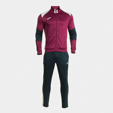Tracksuit man Danubio IV burgundy dark navy