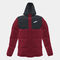 Anorak hombre Park burdeos negro