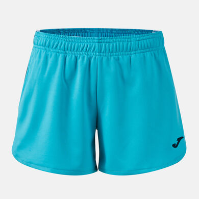Pantaloncini donna Terra turchese fluorescente blu scuro