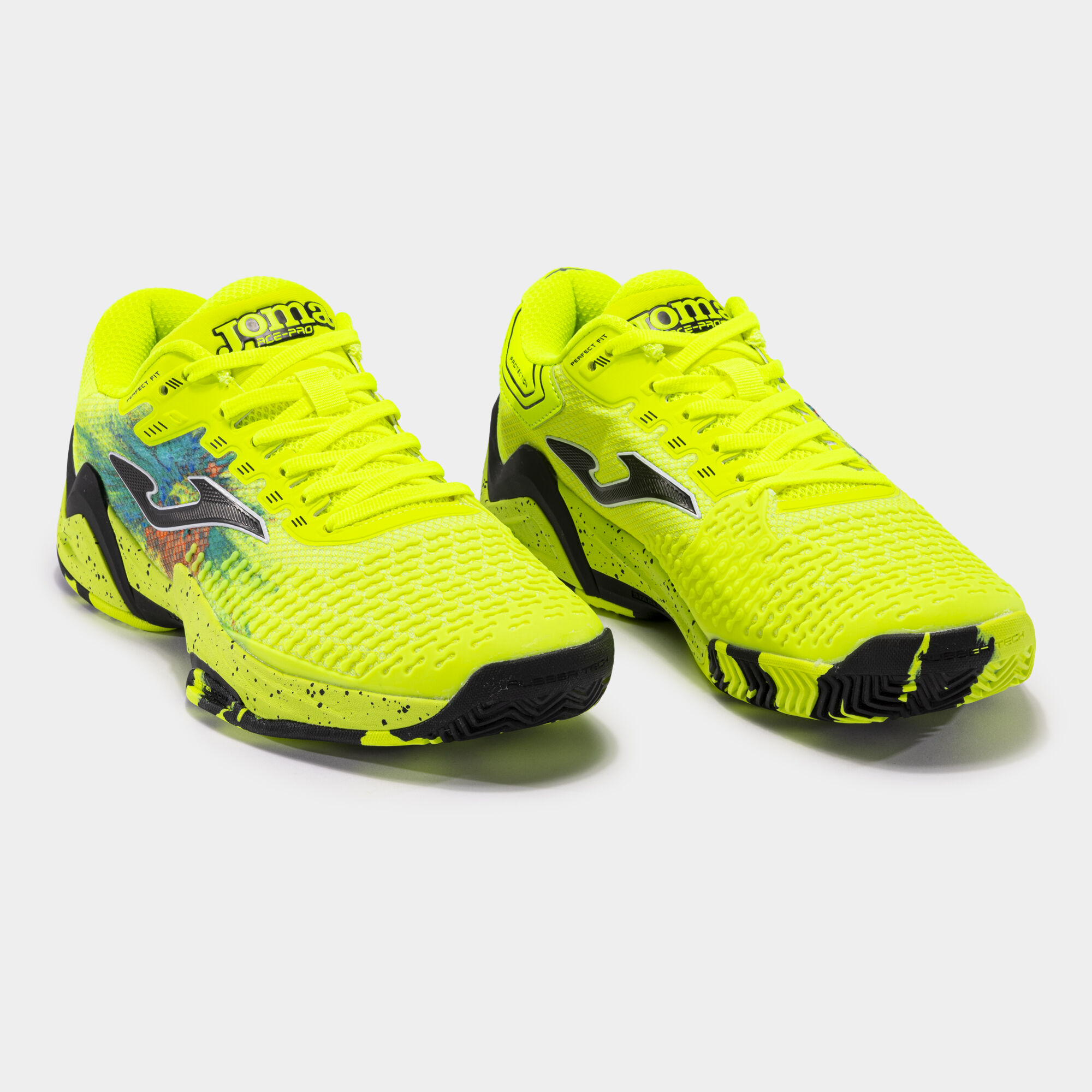 Chaussures Ace Men 23 terre battue homme jaune fluo