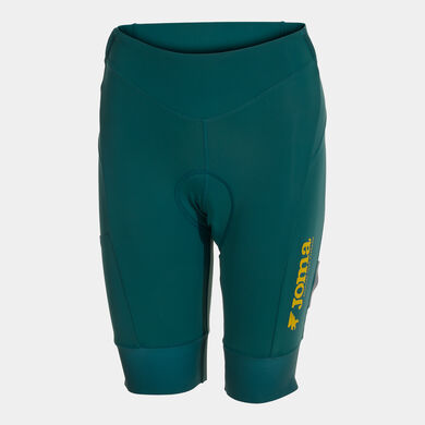 Cycling shorts woman Crono green